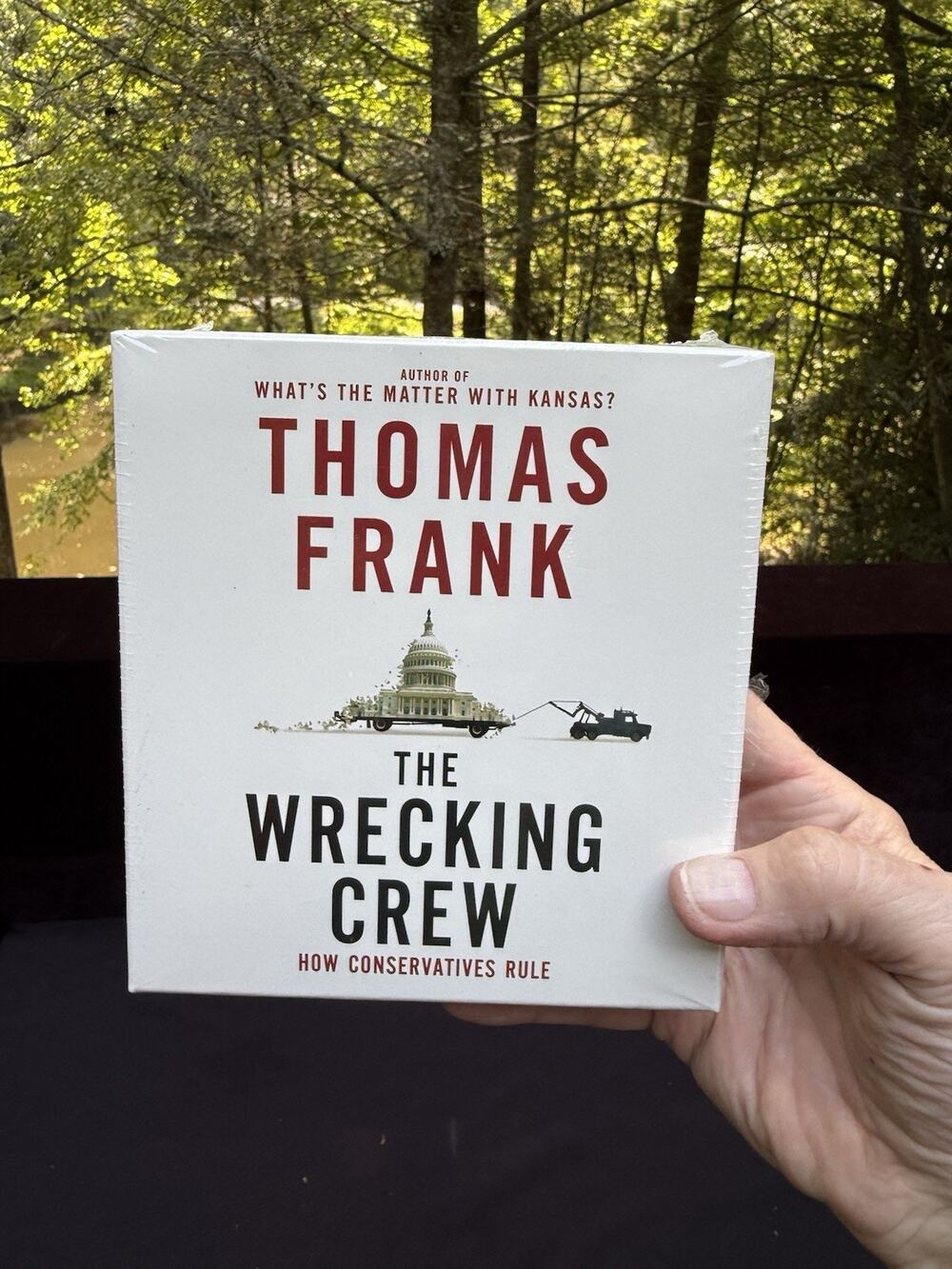 Factory Sealed 8 CD Audio Book Set The Wrecking Crew Thomas Frank Brand New! B4